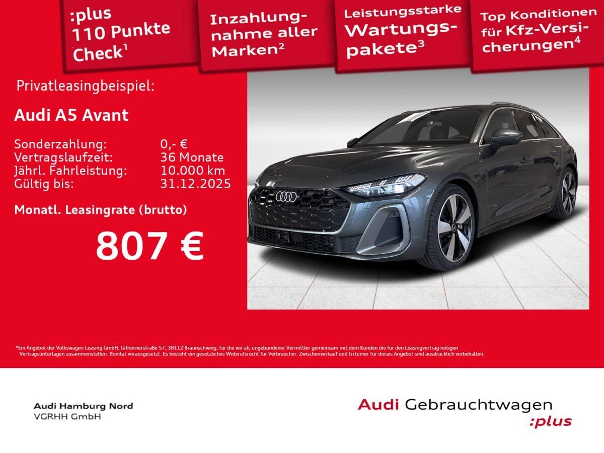 Audi A5 Avant 2.0 TFSI e quattro S line Navi TechPlus