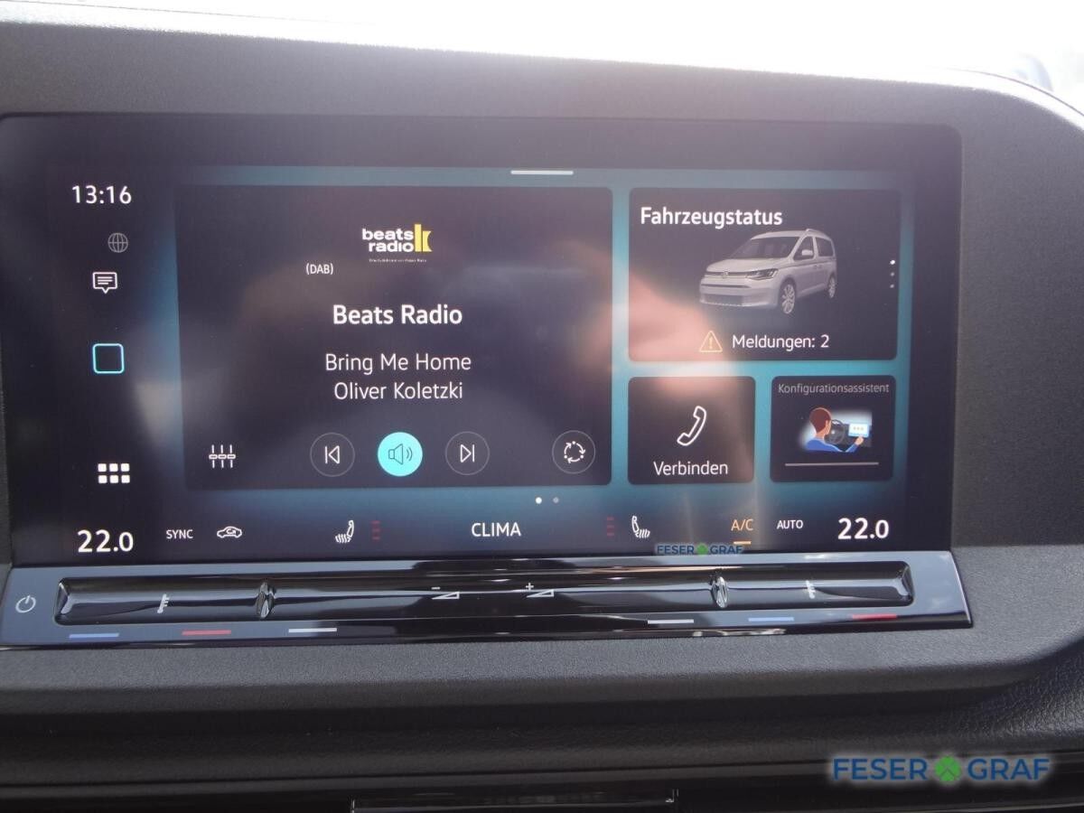 Volkswagen Caddy Cargo 2,0 l TDI DSG 2x Schiebetür