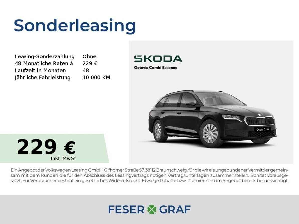 Skoda Octavia Combi Essence 2,0 TDI *SZH*SMART-LI