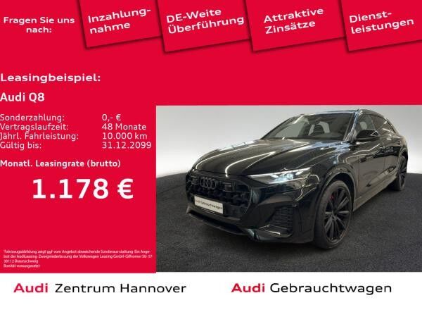 Audi Q8 S line 50 TDI quattro Standh. Matrix Pano B&O AHK