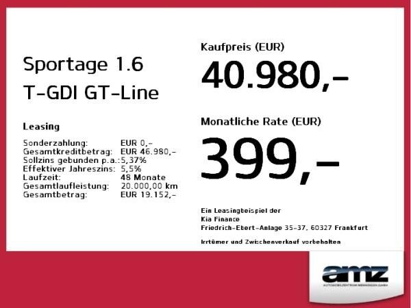 Kia Sportage 1.6 T-GDI GT-Line *Navi*360° Kamera*