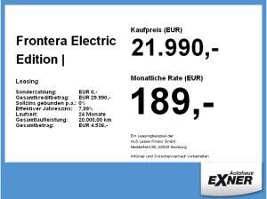 Opel Frontera Electric Edition | FREI KONFIGURIERBAR | Gewerbe