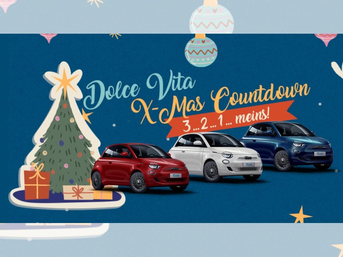 Fiat 500e Christmas Edition 23,8 kWh * Sondermodell * Nur 10 Stück verfügbar *