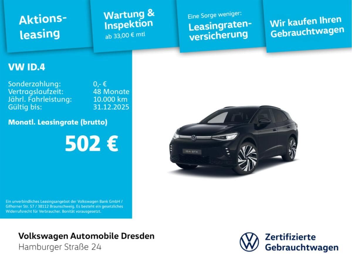 Volkswagen ID.4 GTX IQ.LIGHT AHZV KAMERA APP