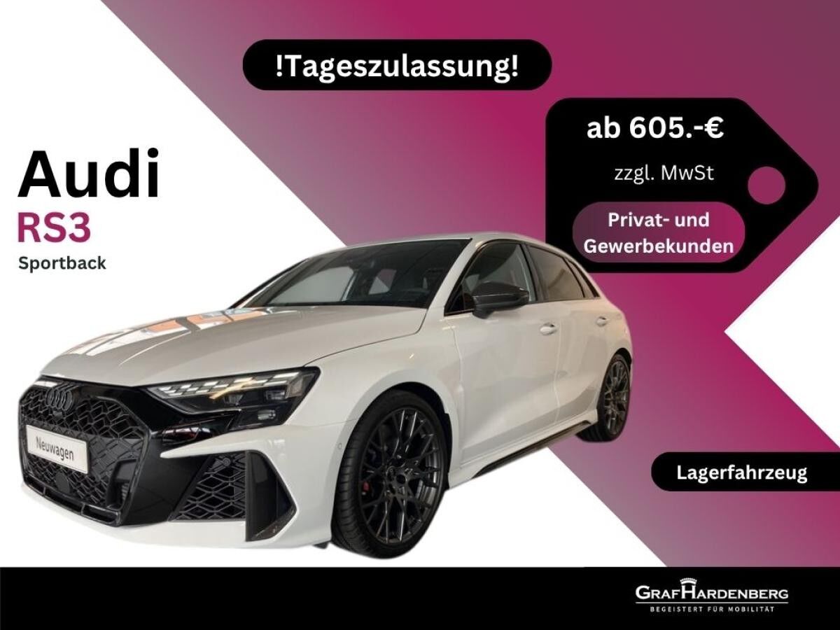 Audi RS3 Sportback *Tageszulassung - sofort verfügbar*