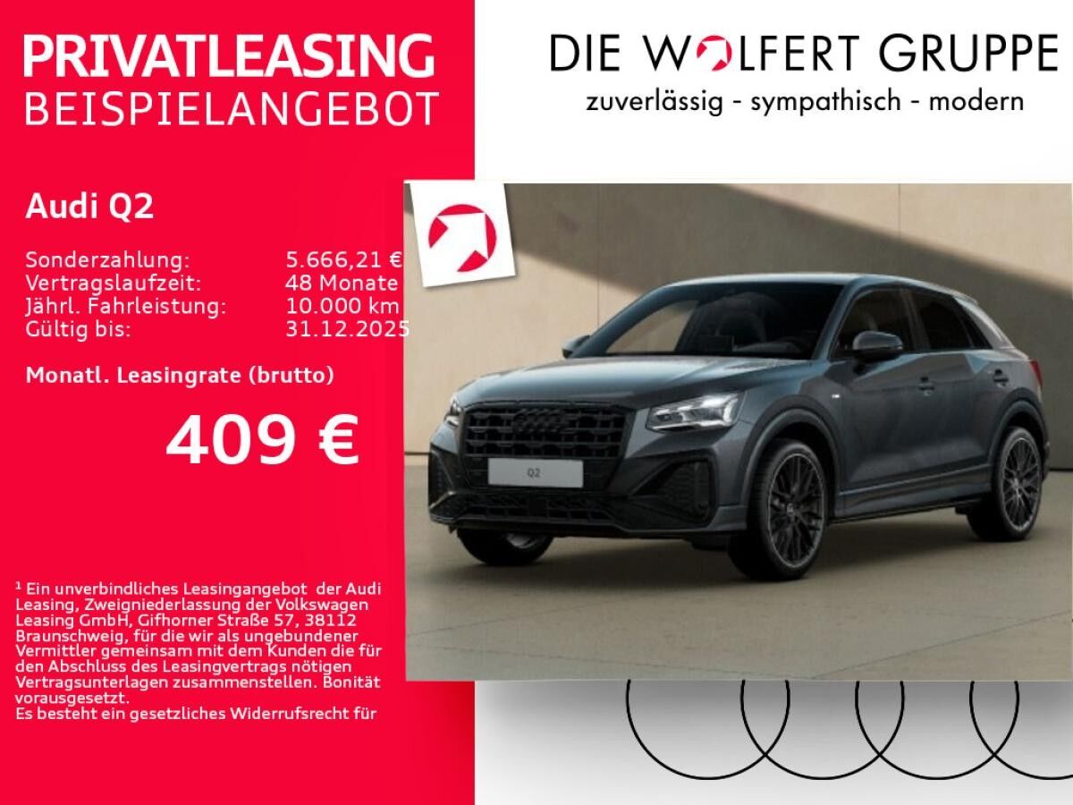 Audi Q2 S line 35 TDI S tronic*MENSCHEN MIT BEHINDERUNG*MATRIX*AHK*ACC*NAVI*
