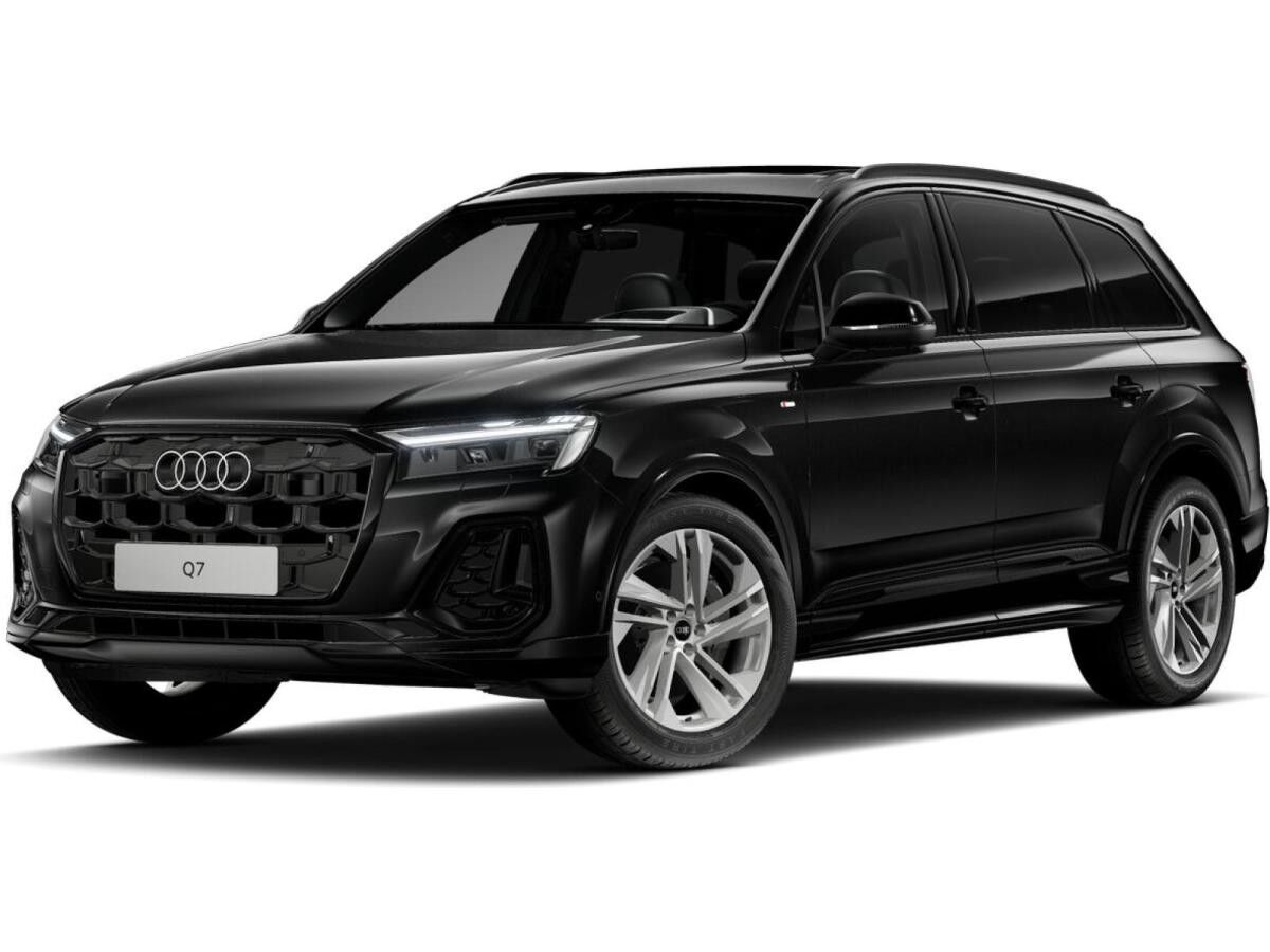 Audi Q7 50TDI qu S LINE BLACK AHK PANO HuD 7-SITZER