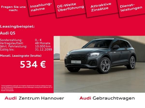 Audi Q5 S line 40 TDI quattro Pano Kamera Leder virtual