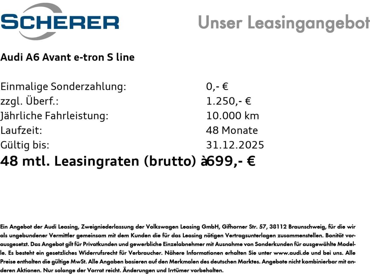 Audi A6 e-tron A6 Avant e-tron quattro