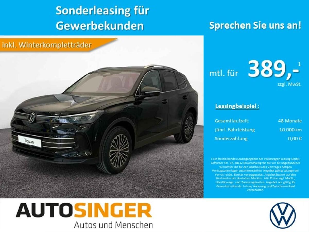 Volkswagen Tiguan Elegance eHybrid AHK*DCC*NAV*SHZ*WR
