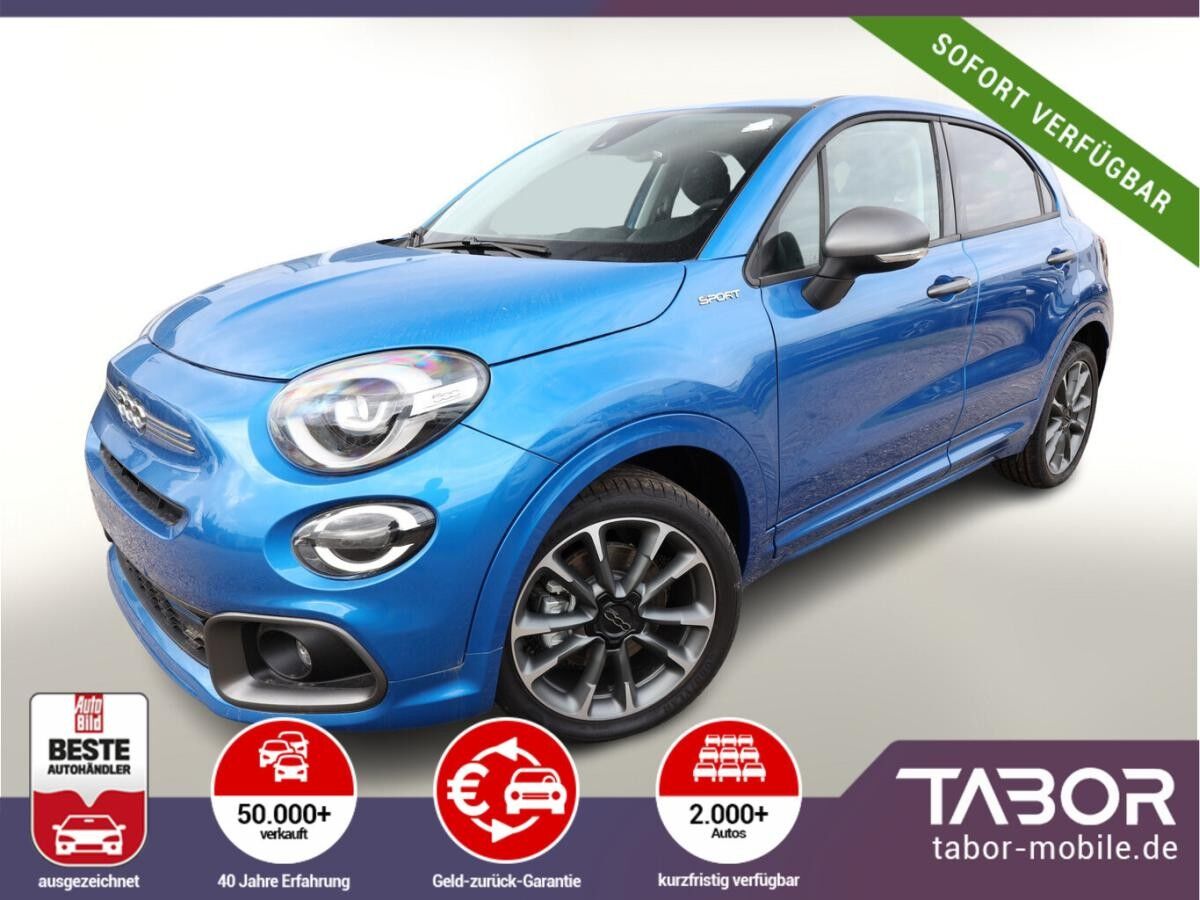 Fiat 500X 1.5 MHEV 130 DCT Sport LED 7"-Ucon 18Z Temp