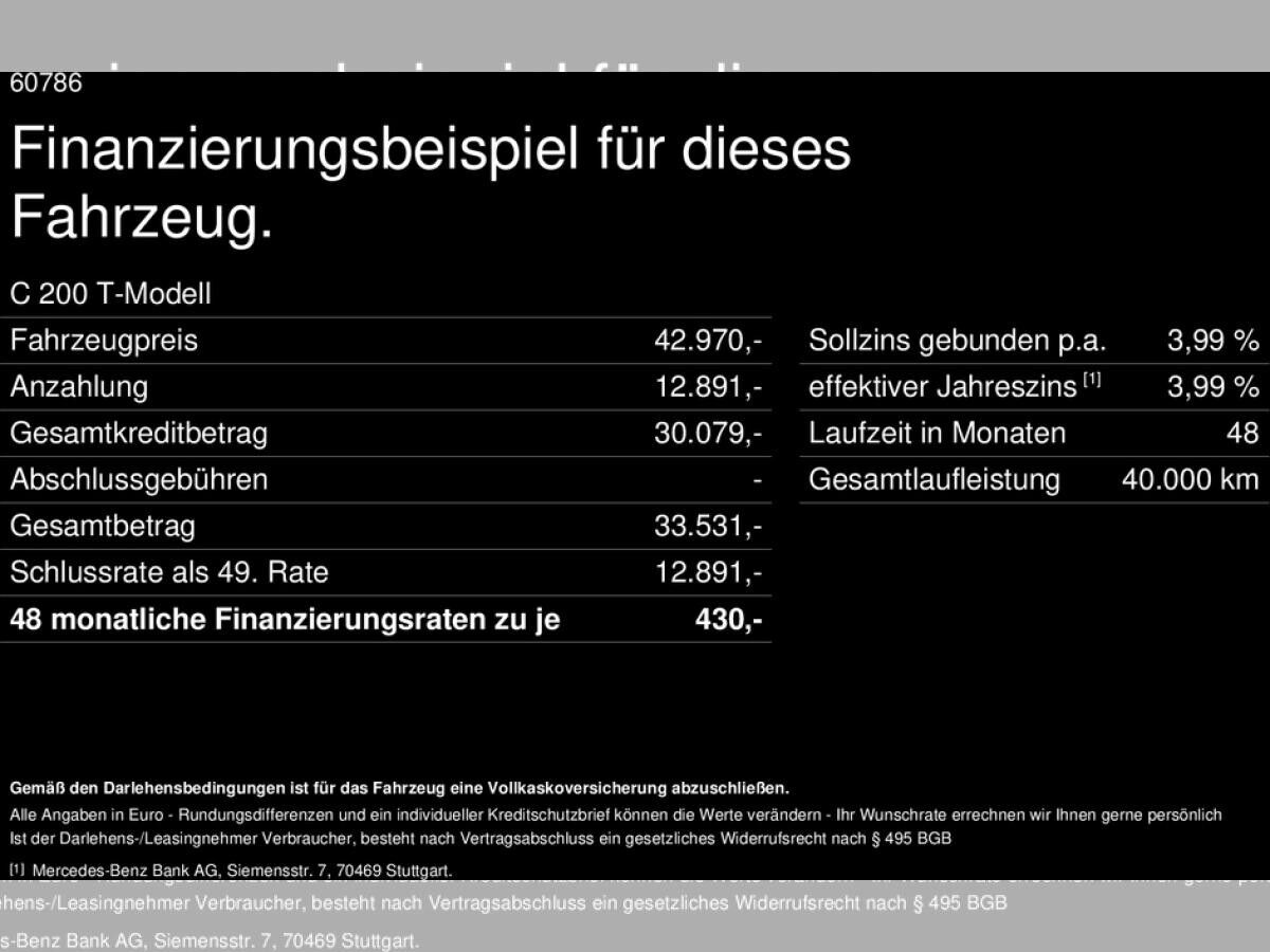 Mercedes-Benz C 200 T Avantgarde Digital-Light AHK Ambiente
