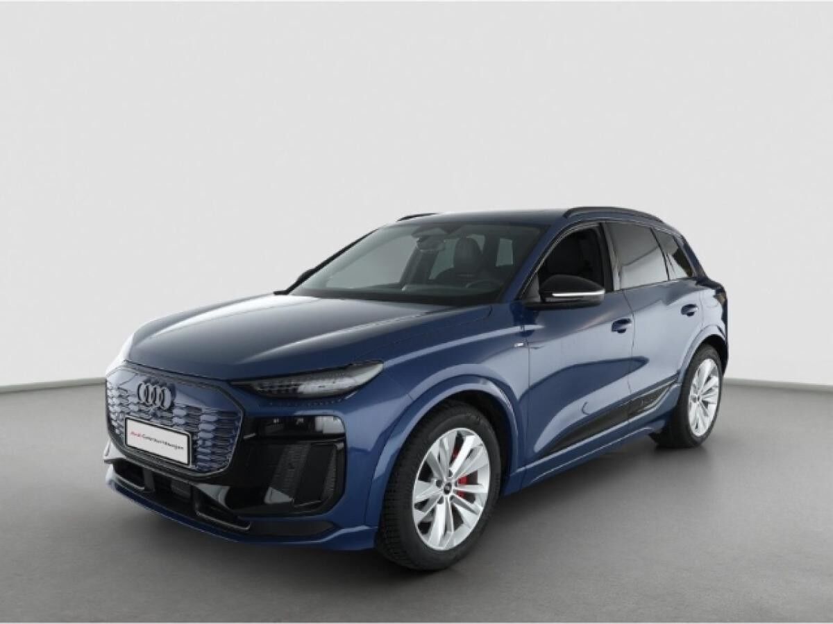 Audi Q6 e-tron performance edition one blue HUD AHK Luftfed.