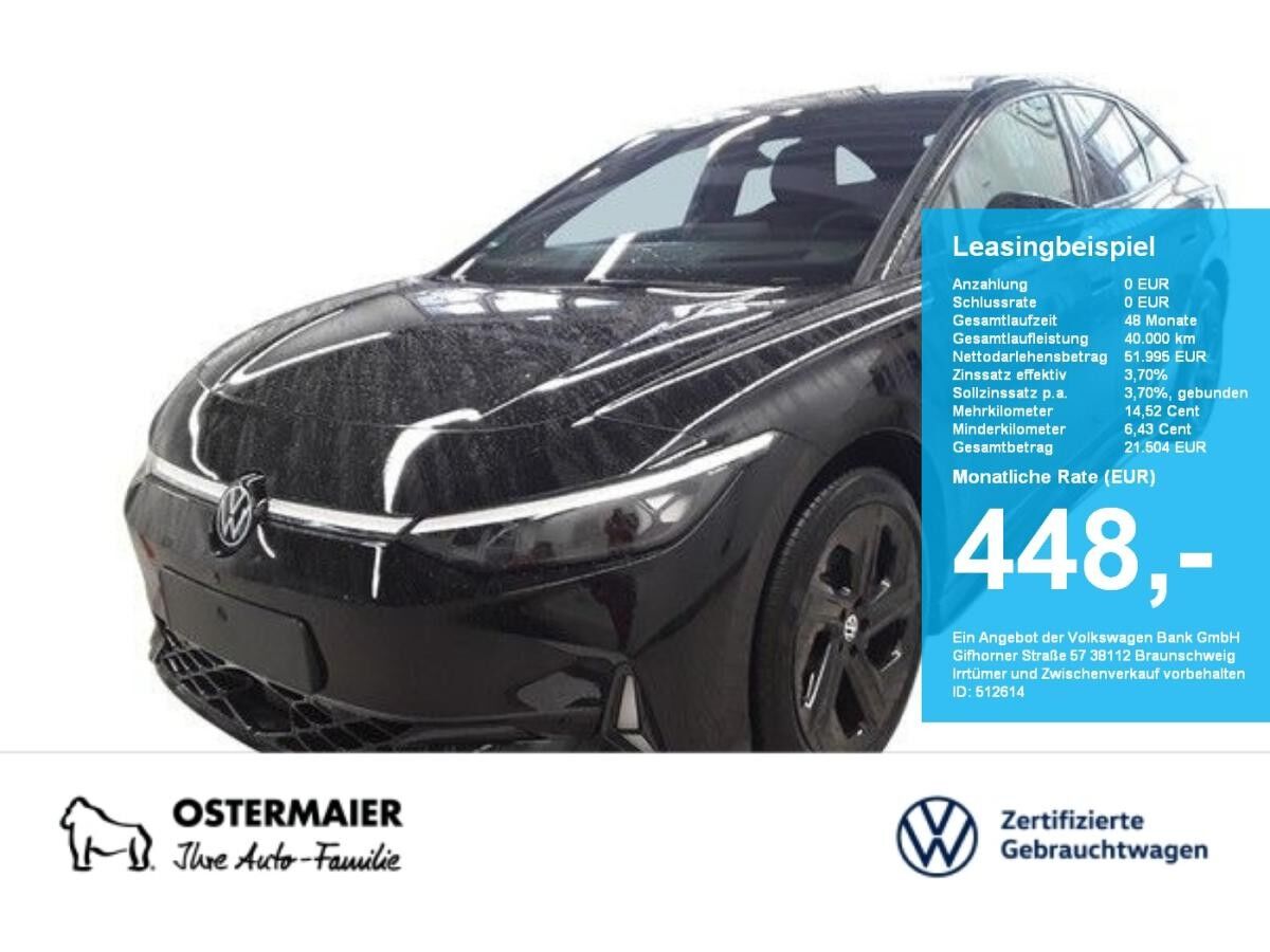 Volkswagen ID.7 GTX 4M NP.79T ACC.5J-G.AHK.AREA-VIEW.NAVI.HARMAN.LED.HUD.DCC.4xSHZ