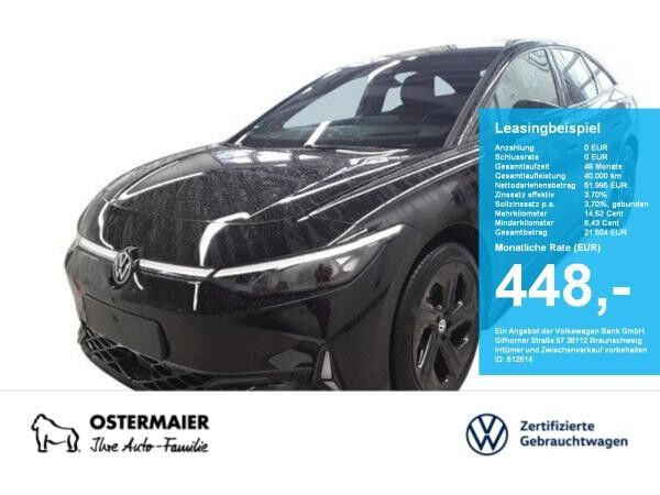 Volkswagen ID.7 GTX 4M NP.79T ACC.5J-G.AHK.AREA-VIEW.NAVI.HARMAN.LED.HUD.DCC.4xSHZ