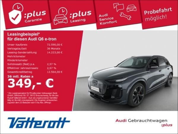 Audi Q6 e-tron quattro edition one grey HUD B&O ACC