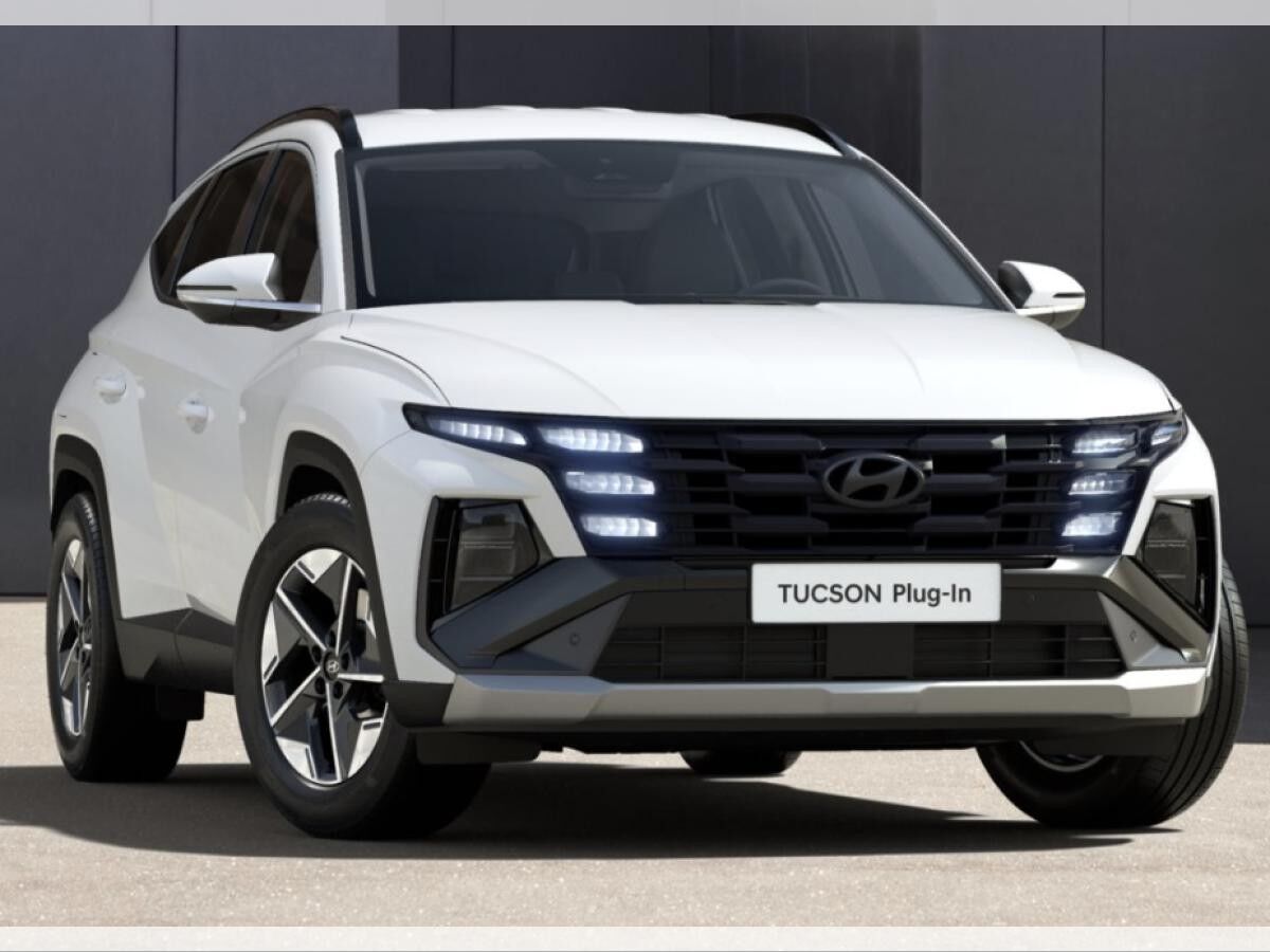 Hyundai TUCSON 🍁Herbst-Deal🍂Plug-In-Hybrid MJ25 2WD Trend+Atlas White Lager