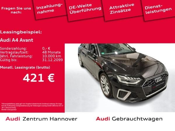 Audi A4 Avant S line 35 TFSI Kamera LED virtual ACC Navi