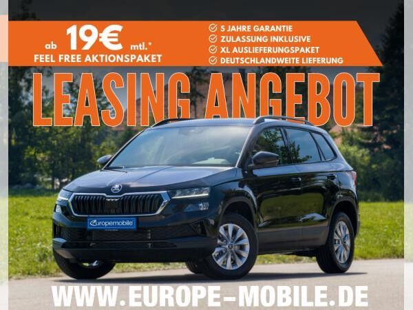 Skoda Karoq SELECTION 1.5 TSI DSG (UVP 43.359€ /KW48/25) AHK/PARK/WINTER/KESSY/230V/4J.GARA./UVM.