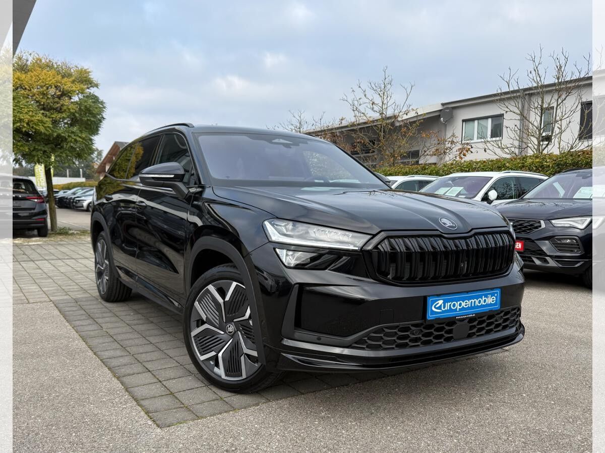 Skoda Kodiaq 2025 SPORTLINE 2.0 TDI DSG 4x4 142 kW (UVP 67.939€/SOFORT) PANO/MATRIX/NAV/KESSY/AHK/REMOTE/20"/UVM.