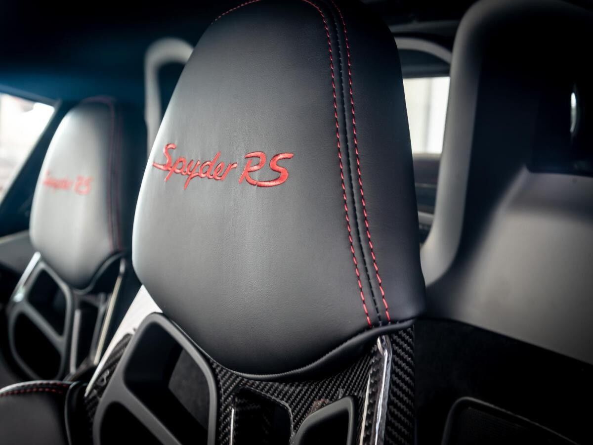 Porsche Boxster 718 Spyder RS *Lift*PCCB*Bose*Vollschalensitz*LED*90L*Rückfahrkamera