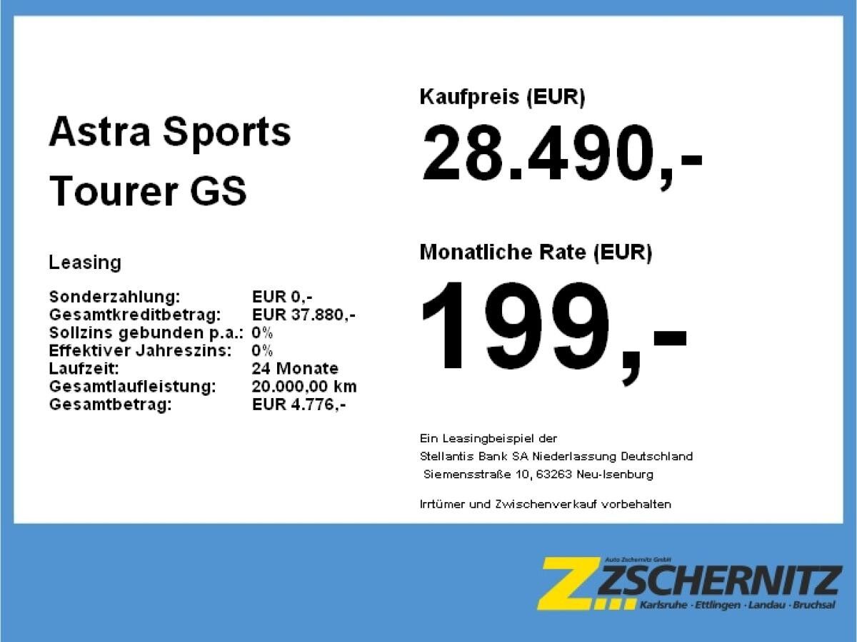 Opel Astra Sports Tourer GS 1.2 Turbo