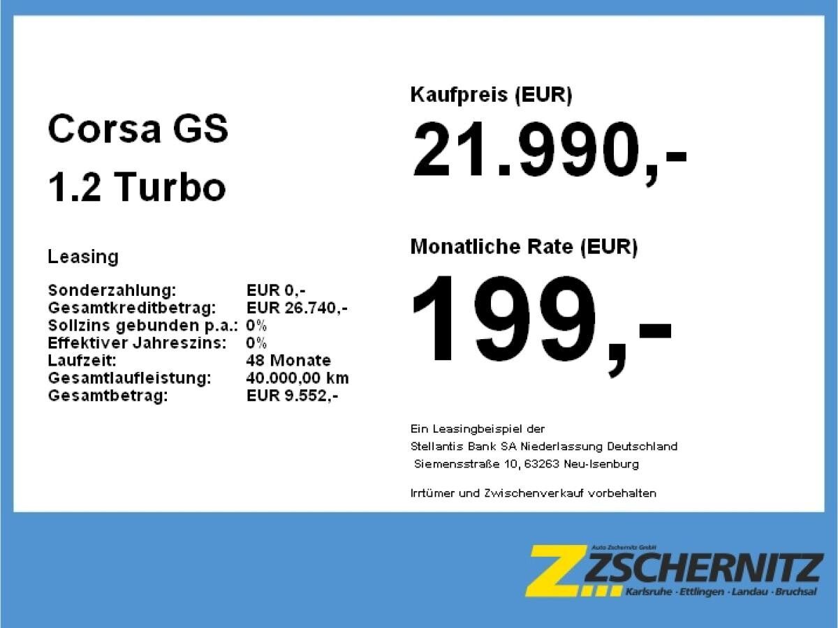 Opel Corsa GS 1.2 Turbo