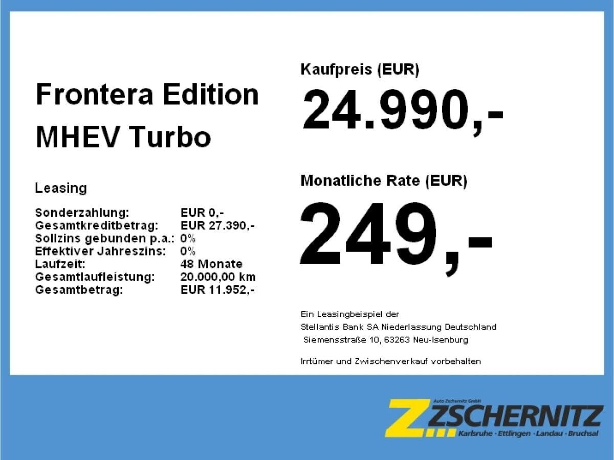 Opel Frontera Edition MHEV **Gewerbehammer**