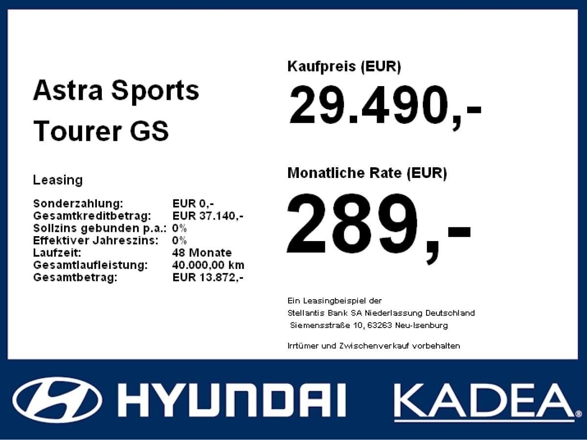 Opel Astra Sports Tourer GS 1.2 Turbo