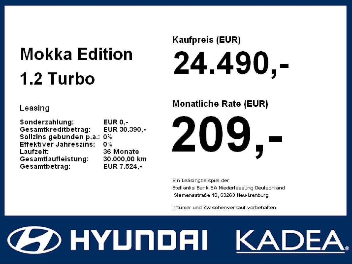 Opel Mokka Edition 1.2 Turbo **Gewerbehammer**