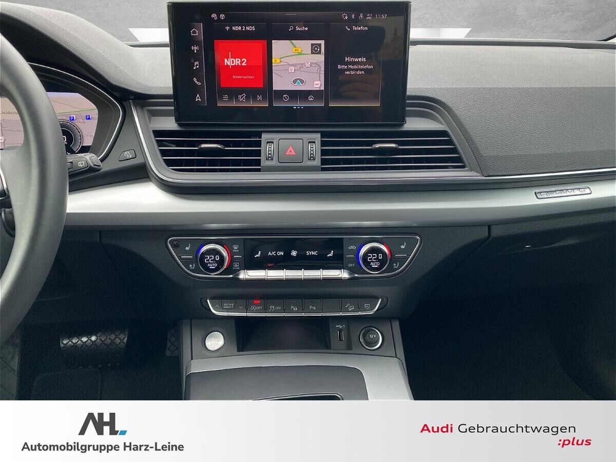 Audi Q5 40 TDI advanced quattro S-tronic Matrix AHK HuD Navi Leder GRA APS+ VC+