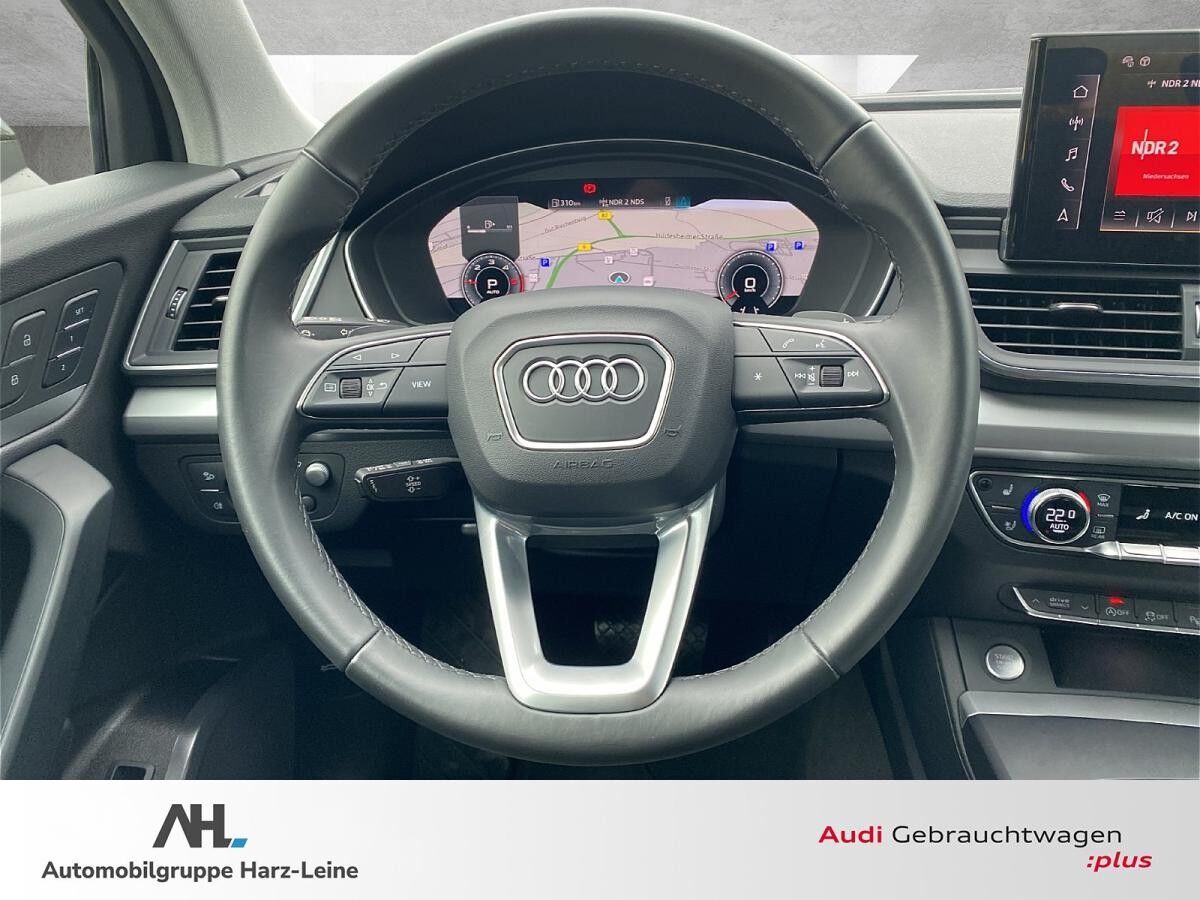 Audi Q5 40 TDI advanced quattro S-tronic Matrix AHK HuD Navi Leder GRA APS+ VC+
