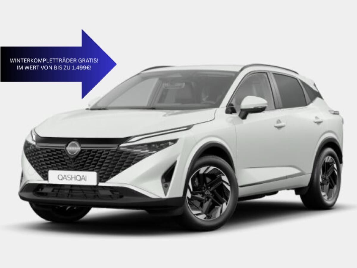 Nissan Qashqai N-Connecta 1.3 DIG-T MHEV 6MT+ GRATIS Winterkompletträder! EINZELSTÜCK🚘