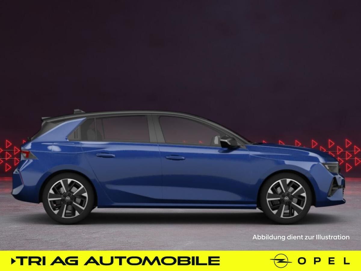 Opel Astra Electric Edition 54-kWh-Batterie Athletik Blau Metallic