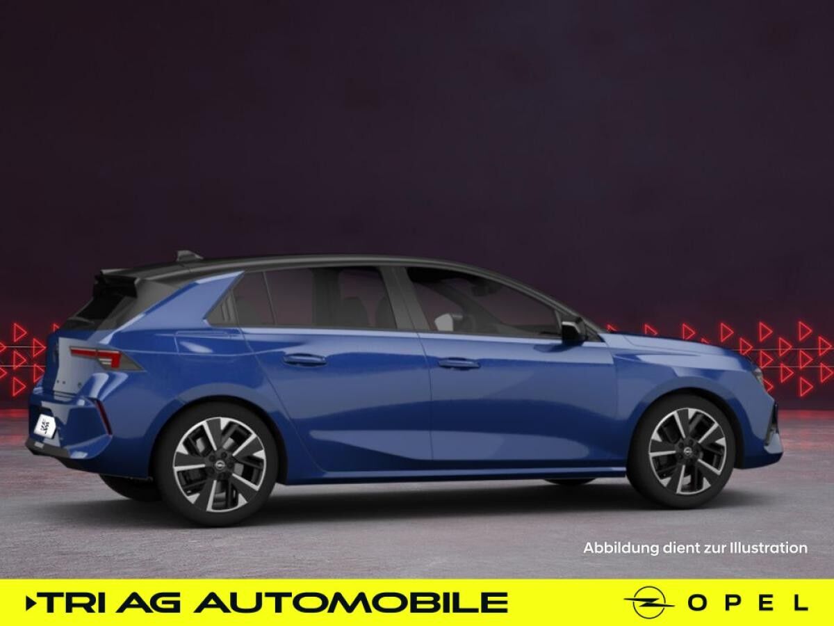 Opel Astra Electric Edition 54-kWh-Batterie Athletik Blau Metallic