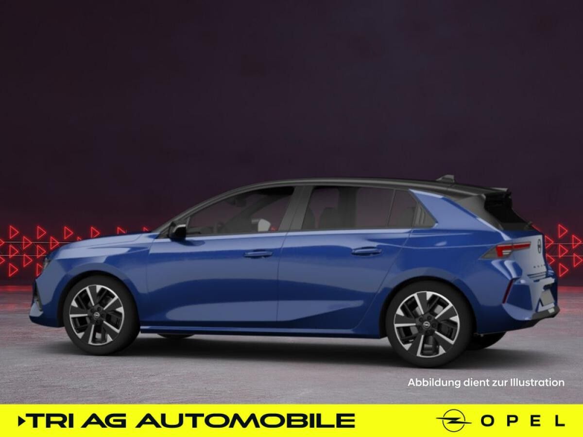 Opel Astra Electric Edition 54-kWh-Batterie Athletik Blau Metallic