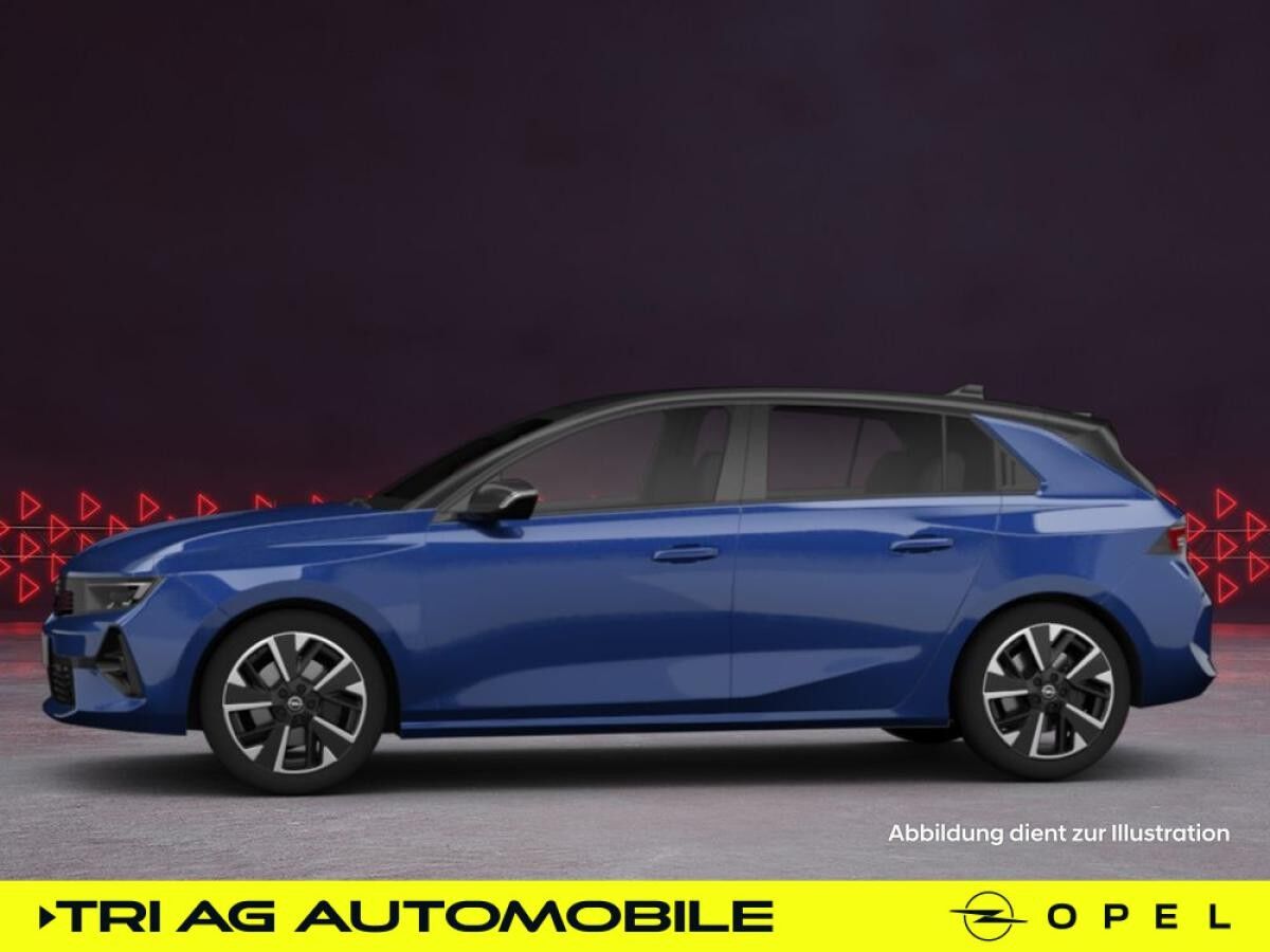 Opel Astra Electric Edition 54-kWh-Batterie Athletik Blau Metallic