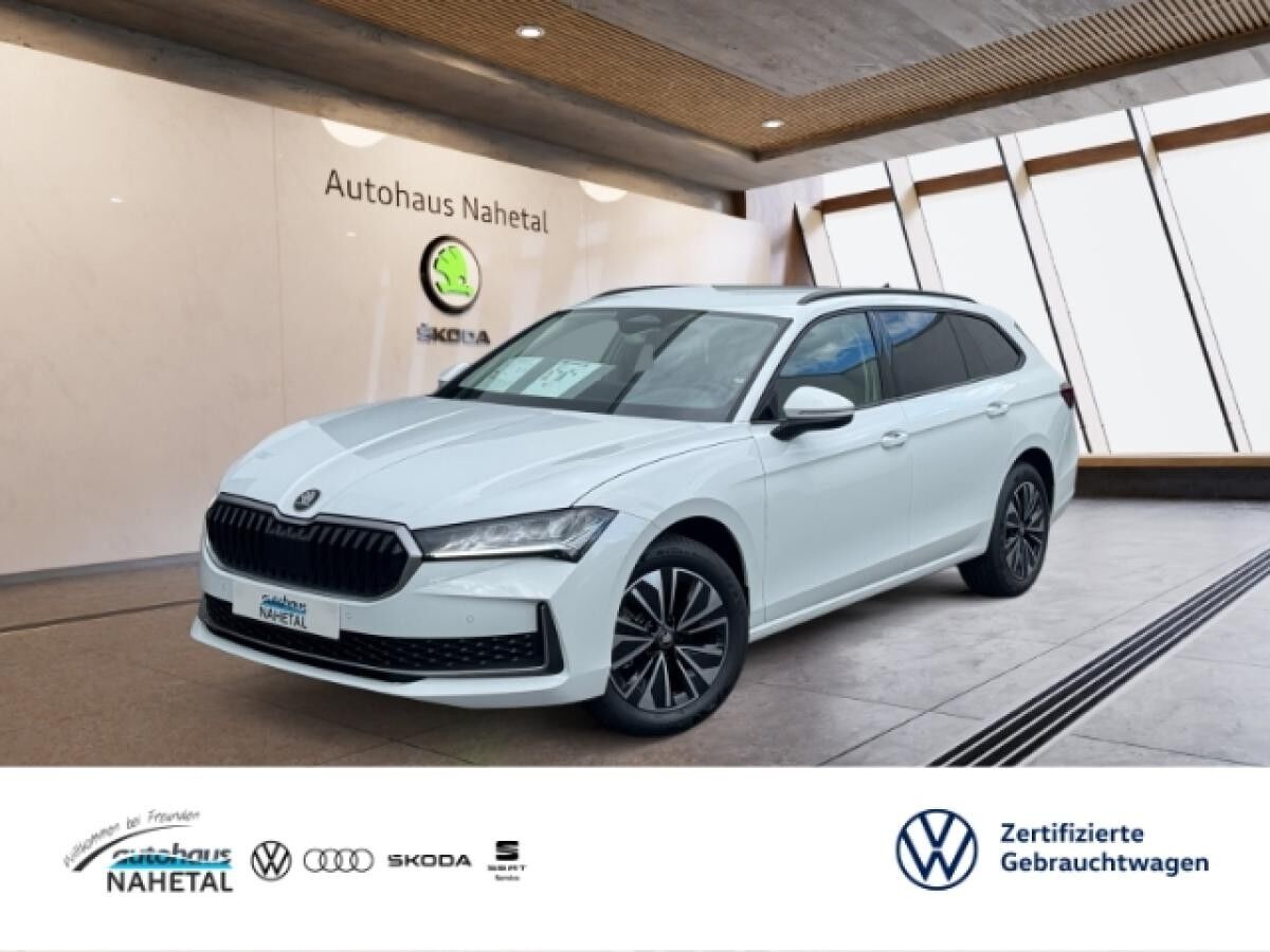 Skoda Superb Combi Combi 2.0 TDI DSG LED NAVI AHK ACC PDC SHZ RÜFA