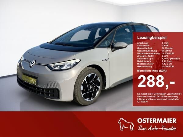 Volkswagen ID.3 PRO ACC.AREA-VIEW.NAVI.LED.APP-C.LKRD-HZG.SHZ