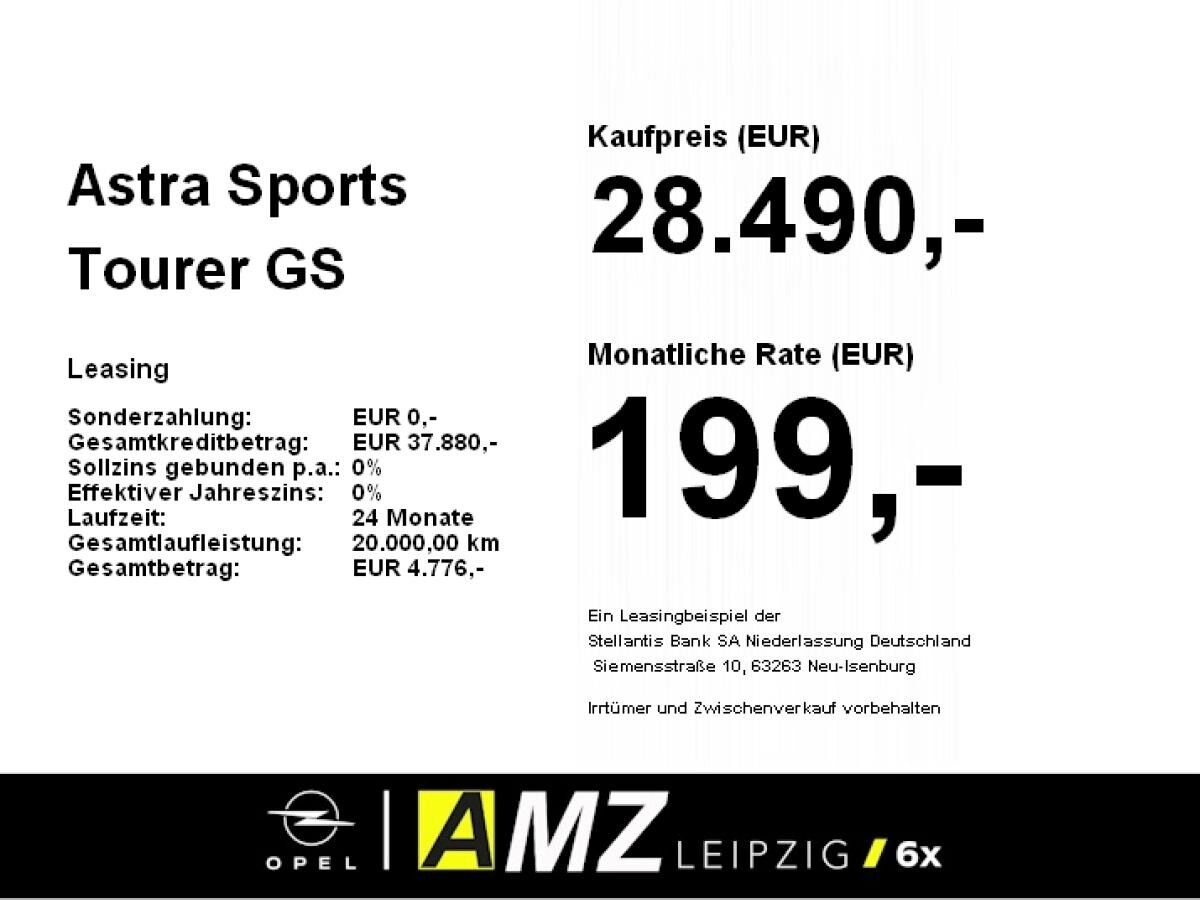 Opel Astra Sports Tourer GS 1.2 Turbo