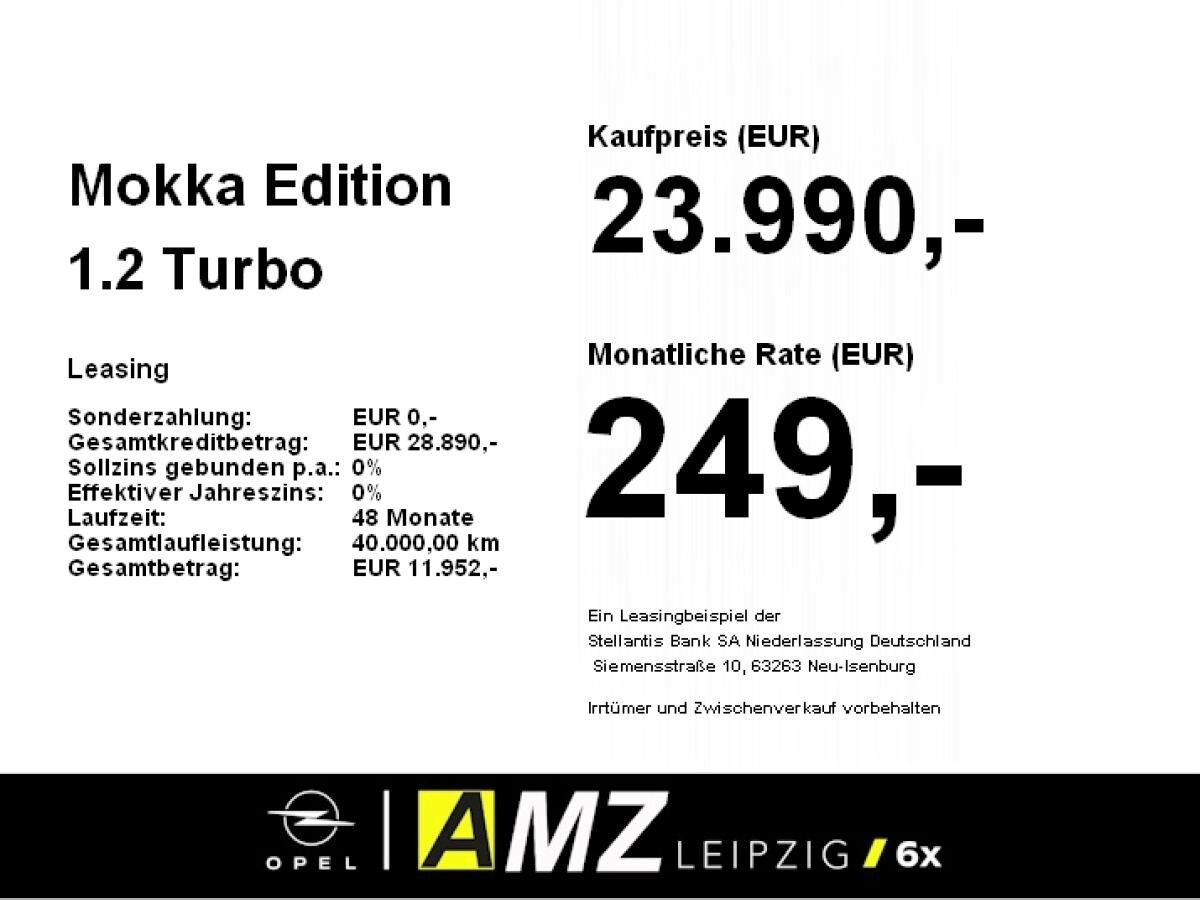 Opel Mokka Edition 1.2 Turbo **Gewerbehammer**