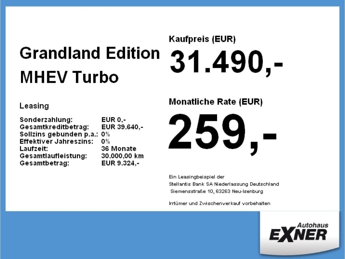 Opel Grandland Edition MHEV **Gewerbehammer**