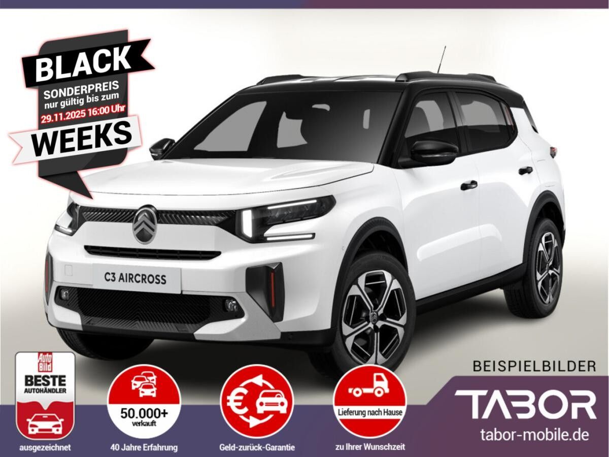 Citroën C3 Aircross MHEV 145 eDSC6 MAX Nav SHZ Kam 17Z