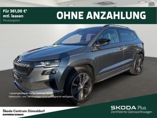 Skoda Karoq Sportline 4x4 TSI DSG AHK Infotainment-Paket Amundsen Frontscheibe heizbar