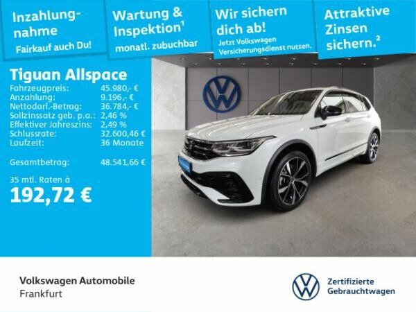 Volkswagen Tiguan Allspace 2.0 TDI DSG 4Motion R-Line Navi IQ.Light DAB+ FrontAssist