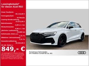 Audi RS3 Sportback 2.5 TFSI quattro HUD+PANO+NAVI+LEDER+MATRIX-LED