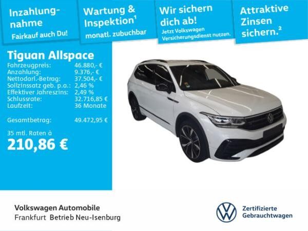 Volkswagen Tiguan Allspace 2.0 TDI DSG 4Motion Navi IQ.Light DAB+ FrontAssist