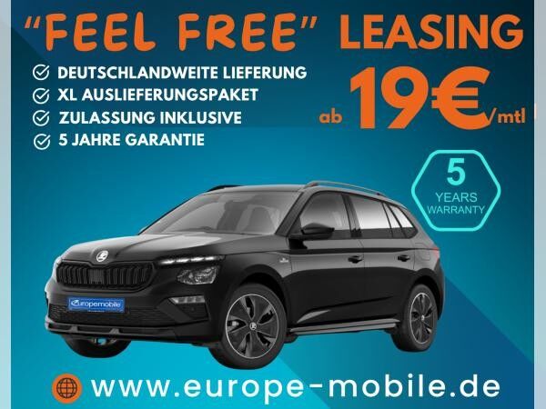 Skoda Kamiq Monte Carlo 1.5 TSI 150 DSG (UVP 40.130€/KW4/26) PANO|SmartLink|Kessy|Rückfahrkamera|17"|UVM.