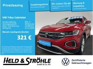 Volkswagen T-Roc Cabriolet Style 1.5 TSI DSG LED+ NAV KAM