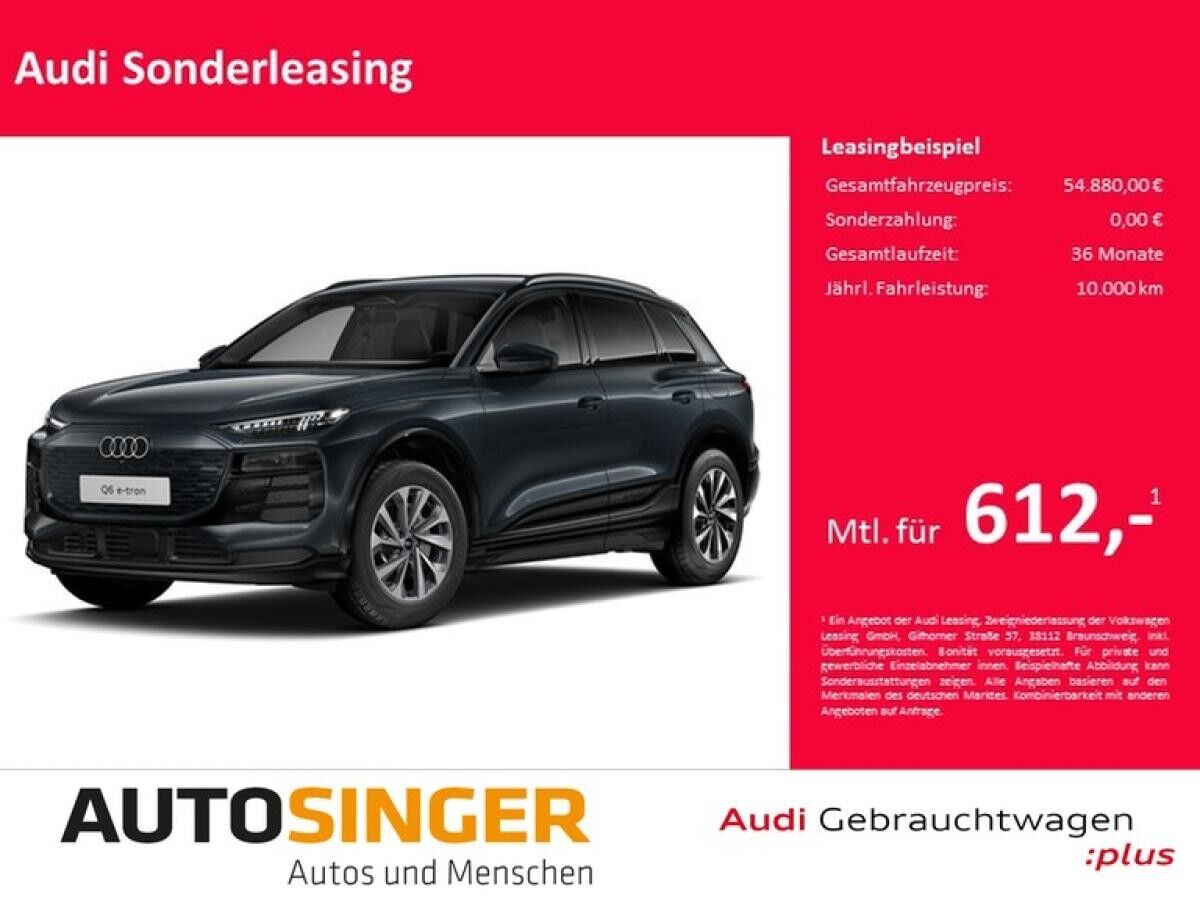 Audi Q6 e-tron *WÄRME*360*NAVI*ACC*LED*ALU19*SHZ*